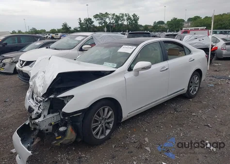 2010 Lexus Es 350 z USA, uszkodzony, nr VIN JTHBK1EG7A2405744